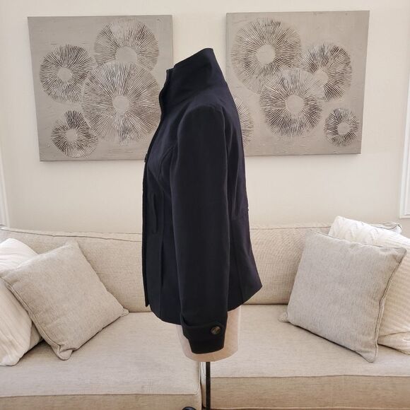 Thread & Supply Black Peacoat sz Med - Picture 6 of 11